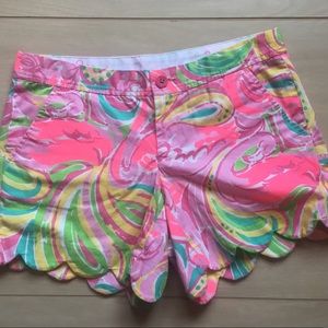 Lilly Pulitzer Buttercup Shorts Size 2